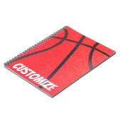 Personalisiert | Basketball-Coach-Notizbuch Notizblock (Linke Seite)