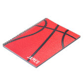 Personalisiert | Basketball-Coach-Notizbuch Notizblock (Linke Seite)