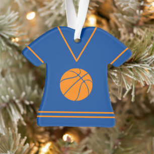Personalisiert Basketball Jersey individuelle Name Ornament