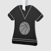 Personalisiert Basketball Jersey individuelle Name Ornament (Vorderseite)