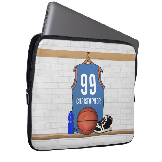 Personalisiert Basketball Jersey (LB) Laptopschutzhülle (Vorne Rechts)