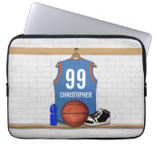 Personalisiert Basketball Jersey (LB) Laptopschutzhülle (Vorderseite)