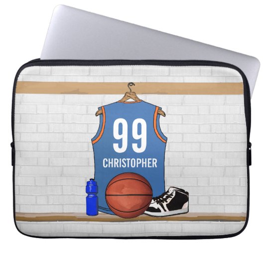 Personalisiert Basketball Jersey (LB) Laptopschutzhülle (Vorderseite)