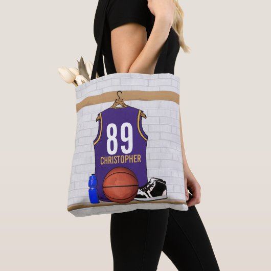 Personalisiert Basketball Jersey (PG) Tasche (Von Nahem)