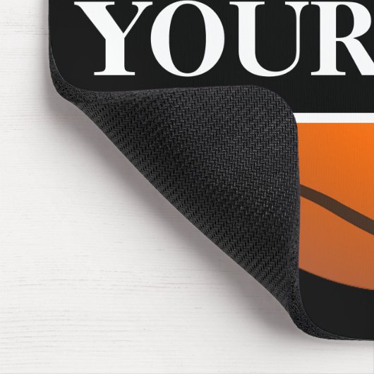 Personalisiert Basketball Mousepad (Ecke)