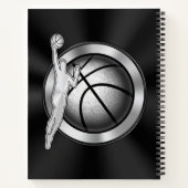 Personalisiert, Basketball-Notebook für Typ Notizblock (Rückseite)