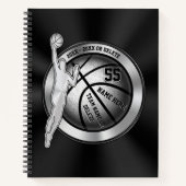 Personalisiert, Basketball-Notebook für Typ Notizblock (Vorderseite)