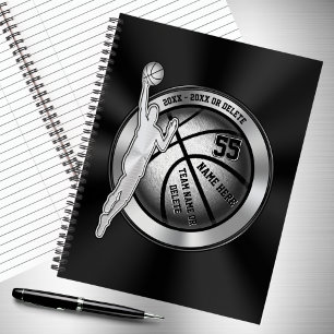 Personalisiert, Basketball-Notebook für Typ Notizblock