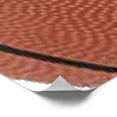 Personalisiert Basketball-Poster Poster (Ecke)