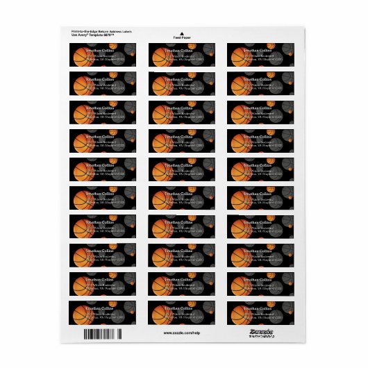 Personalisiert Basketball | Sport (Vorne)