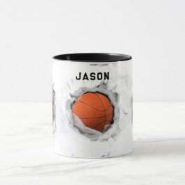 Personalisiert Basketball Tasse