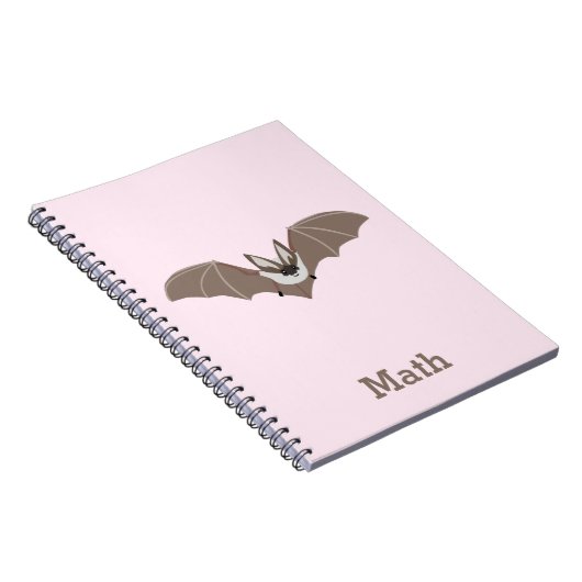Personalisiert-Bat-Muster-Notebook Notizblock (Rechte Seite)