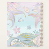 Personalisiert "Be a Mermaid" Planer (Rückseite)