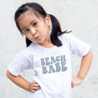 Personalisiert Beach Babe Flower Girl Brautparty