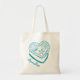 Personalisiert Beach Bachelorette Tasche Seashell