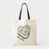 Personalisiert Beach Bachelorette Tasche Seashell (Vorne)