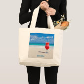 Personalisiert Beach Bags Jumbo-Tasche Jumbo Stoffbeutel (Vorderseite (Produkt))