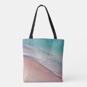 Personalisiert Beach Bridge Tote Bag Tasche (Rückseite)