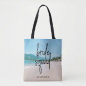 Personalisiert Beach Bridge Tote Bag Tasche (Vorderseite)