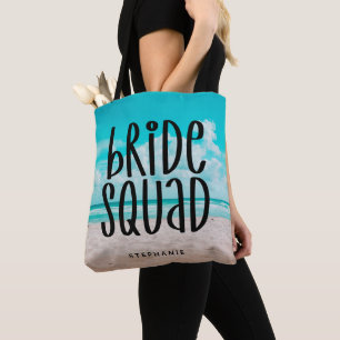 Personalisiert Beach Bridge Tote Bag Tasche