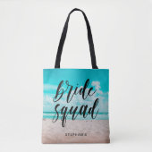 Personalisiert Beach Bridge Tote Bag Tasche (Vorderseite)