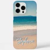 Personalisiert Beach Foto Blue Case-Mate iPhone Hülle (Rückseite)