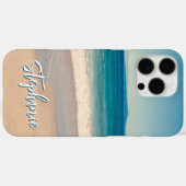 Personalisiert Beach Foto Blue Case-Mate iPhone Hülle (Rückseite (Horizontal))
