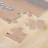 Personalisiert Beach Foto Blue Landschaftlich Puzzle (Seite)