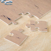 Personalisiert Beach Foto Blue Landschaftlich Puzzle (Seite)