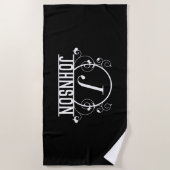 Personalisiert Beach Handtuch Individuelle Name Ba (Vorderseite)