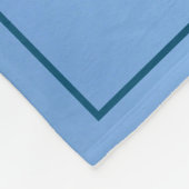 Personalisiert Beach House Fleece Throw Blanket (Ecke)