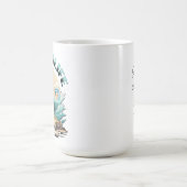 Personalisiert Beach Life Kaffeetasse (Mittel)