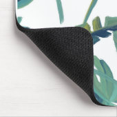 Personalisiert Beach Palm Leaf Tropical Mousepad (Ecke)