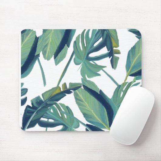 Personalisiert Beach Palm Leaf Tropical Mousepad (Mit Mouse)