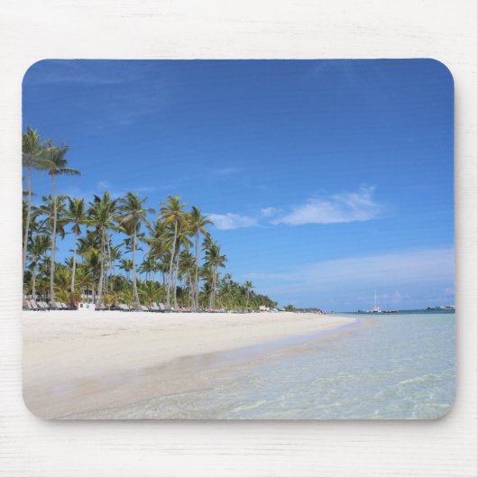 Personalisiert Beach Palm Tree Tropical Mousepad (Vorne)