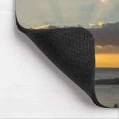 Personalisiert Beach Palm Tree Tropical Mousepad (Ecke)