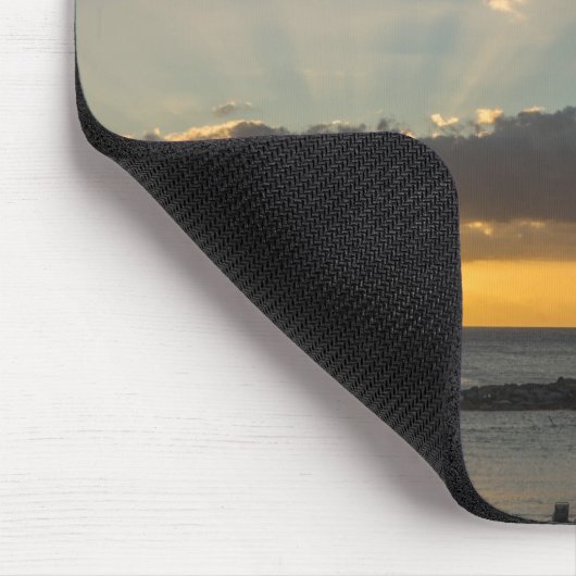 Personalisiert Beach Palm Tree Tropical Mousepad (Ecke)