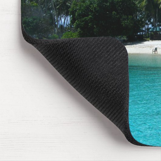 Personalisiert Beach Palm Tree Tropical Mousepad (Ecke)