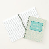 Personalisiert Beach Tagebuch Notizblock (Innenseite)