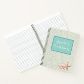 Personalisiert Beach Tagebuch Notizblock (Innenseite)