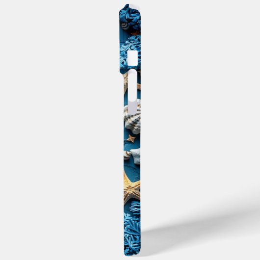 Personalisiert Beach Theme iPhone Case - Individue (Rückseite / Links)