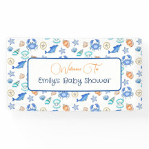Personalisiert Beach Themed Baby Dusche
