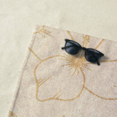 Personalisiert Beach Towel Name Sea Turtle Hawaii Strandtuch (Beispiel)