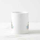 Personalisiert Beach Weihnachtsbaum Kaffeetasse (Mittel)