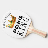 Personalisiert bearbeitbar tischtennis schläger (Seitenansicht)