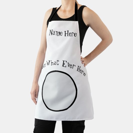 Personalisiert, bearbeiten oder hinzufügen, Schürz Schürze (InSitu)