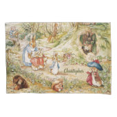 Personalisiert Beatrix Potter Friends Kissencase Kissenbezug (Vorderseite)