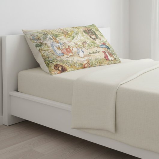 Personalisiert Beatrix Potter Friends Kissencase Kissenbezug