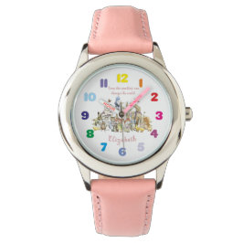 Personalisiert Beatrix Potter Peter und Friends Armbanduhr