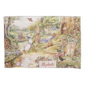 Personalisiert Beatrix Potter Peter und Friends Kissenbezug (Vorderseite)